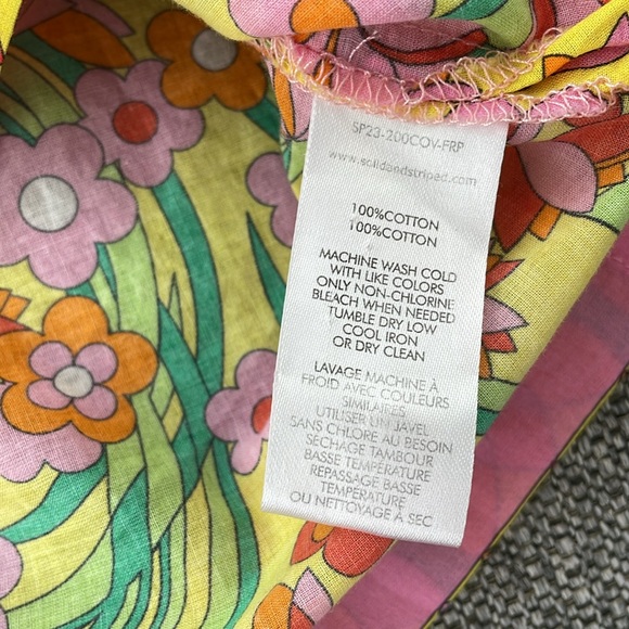 Solid & Striped The Voile Cabana Matching Set Shirt Avril Pants Size S Small - Picture 8 of 16